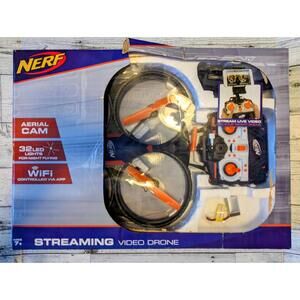 2016 Nerf Streaming Video Drone 2720416 Habro Sakar Wifi Led Remote - Rare